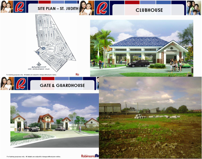 St Judith Hills Site Dev Map Robinsons Homes Antipolo Projects
